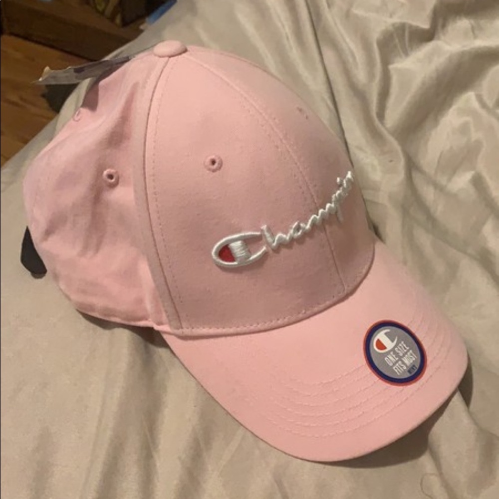 pink champion hat